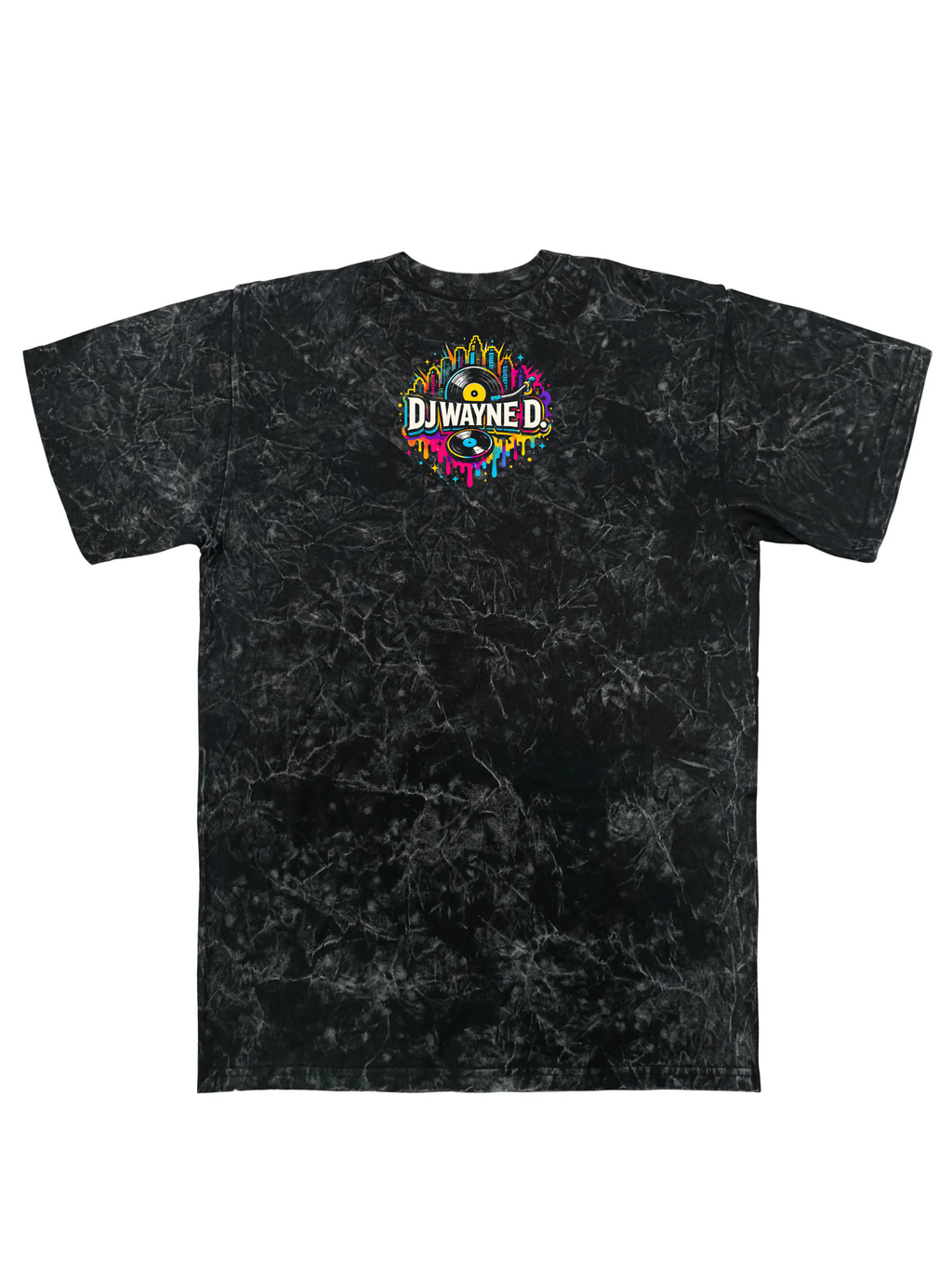 8 OZ Heavyweight Mineral Wash T-Shirt — Black
