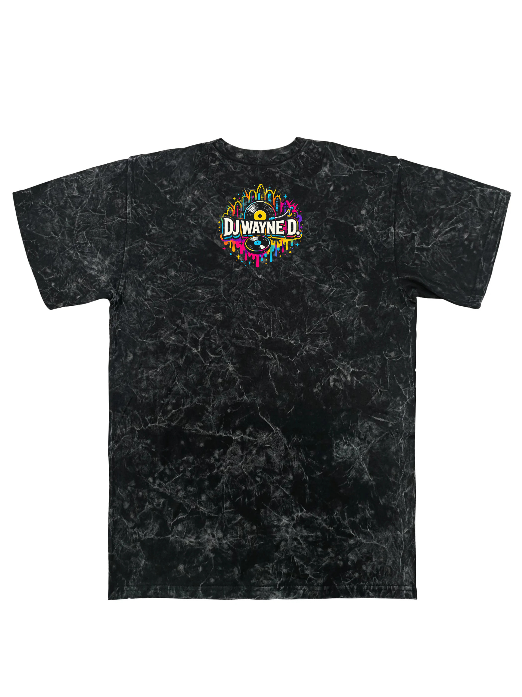8 OZ Heavyweight Mineral Wash T-Shirt — Black