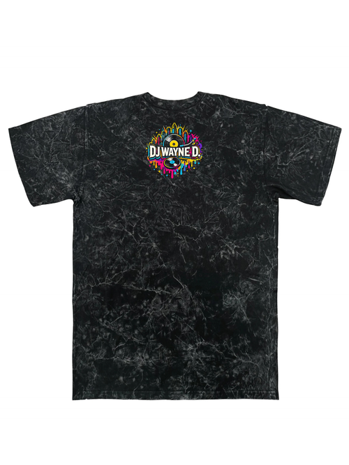 8 OZ Heavyweight Mineral Wash T-Shirt — Black