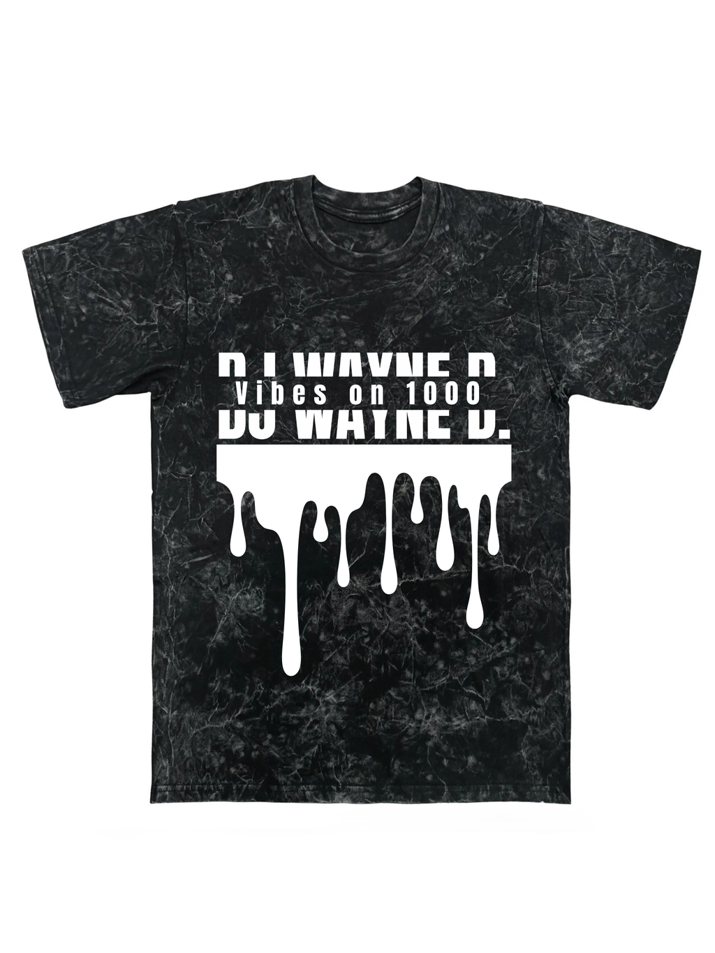 8 OZ Heavyweight Mineral Wash T-Shirt — Black
