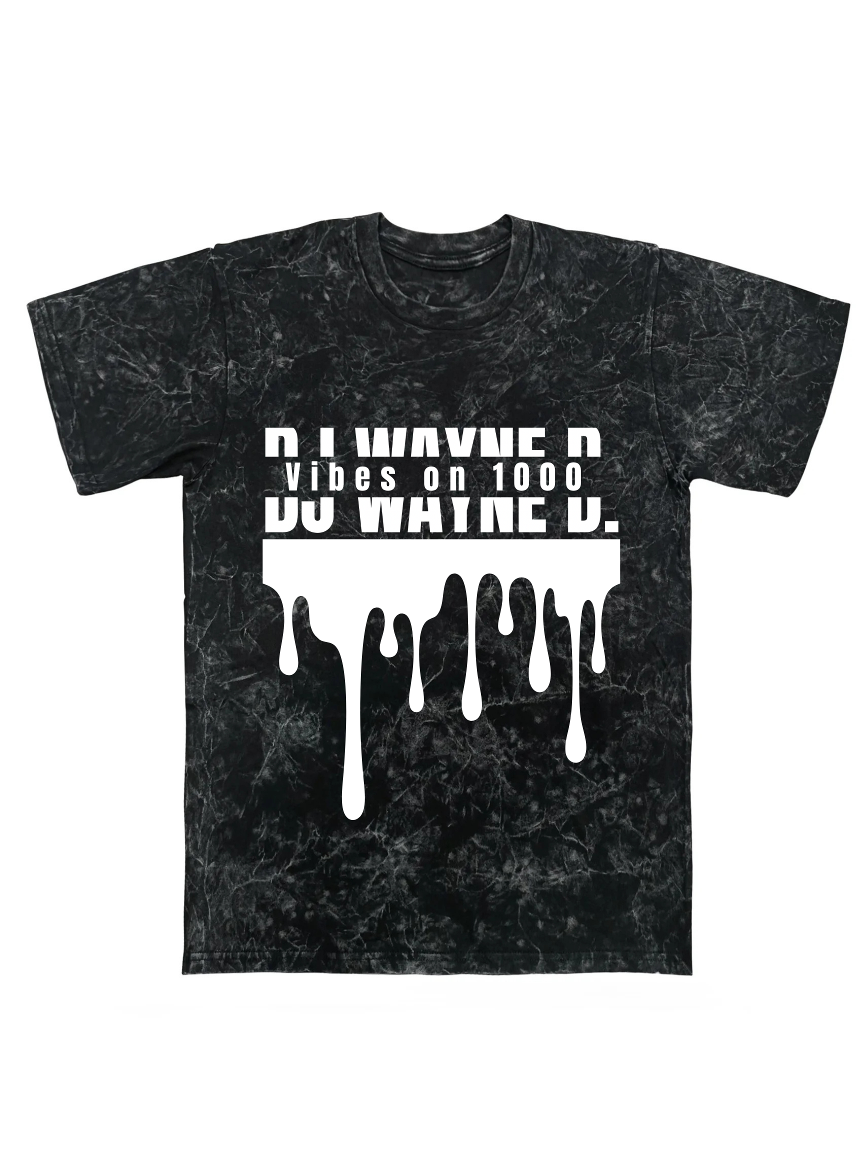 8 OZ Heavyweight Mineral Wash T-Shirt — Black